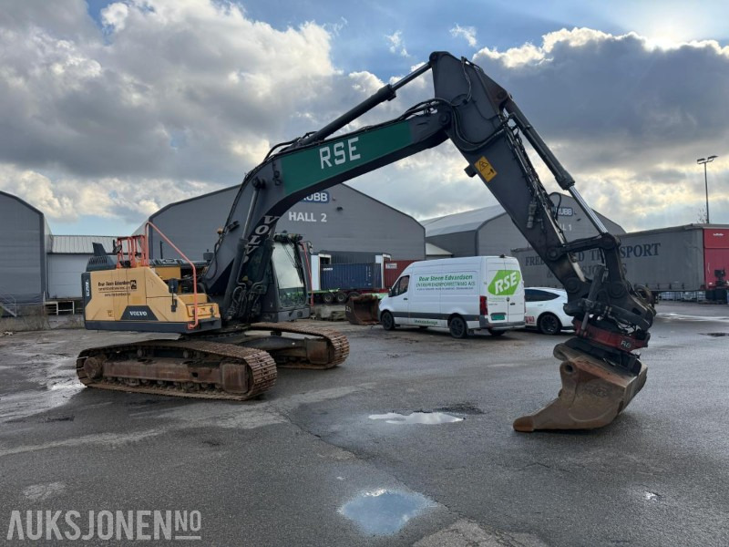 2016 Volvo EC250EL BELTEGRAVER R8 ROTOTILT TOPCON MASKINSTYRING SERVICEHISTORIKK - Excavator: Foto 2 2016 Volvo EC250EL BELTEGRAVER R8 ROTOTILT TOPCON MASKINSTYRING SERVICEHISTORIKK - Excavator: Foto 2