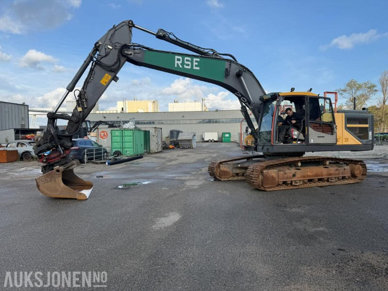 2016 Volvo EC250EL BELTEGRAVER R8 ROTOTILT TOPCON MASKINSTYRING SERVICEHISTORIKK - Excavator: Foto 5 2016 Volvo EC250EL BELTEGRAVER R8 ROTOTILT TOPCON MASKINSTYRING SERVICEHISTORIKK - Excavator: Foto 5