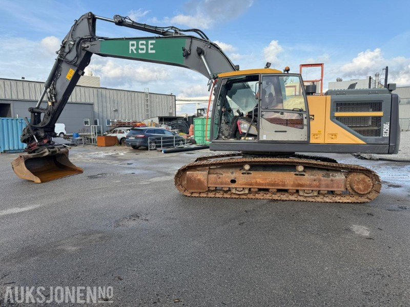 2016 Volvo EC250EL BELTEGRAVER R8 ROTOTILT TOPCON MASKINSTYRING SERVICEHISTORIKK - Excavator: Foto 4 2016 Volvo EC250EL BELTEGRAVER R8 ROTOTILT TOPCON MASKINSTYRING SERVICEHISTORIKK - Excavator: Foto 4