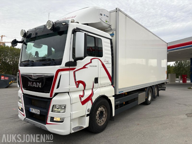 2017 MAN TGX 26.560 6x2 skapbil - kjøl/frys - Camion furgon: Foto 1 2017 MAN TGX 26.560 6x2 skapbil - kjøl/frys - Camion furgon: Foto 1
