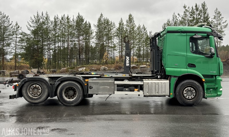 2017 MERCEDES-BENZ ACTROS 2546 6X2 KROKBIL JOAB EURO6 RETARDER VBG KAMERA LUFTFJÆRING - Camion cu cârlig: Foto 4 2017 MERCEDES-BENZ ACTROS 2546 6X2 KROKBIL JOAB EURO6 RETARDER VBG KAMERA LUFTFJÆRING - Camion cu cârlig: Foto 4