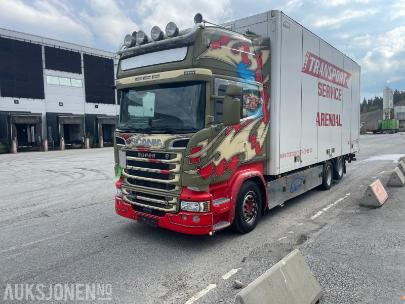 2017 Scania R-580 Ekeriskap m/fullside åpning - Camion furgon: Foto 3 2017 Scania R-580 Ekeriskap m/fullside åpning - Camion furgon: Foto 3