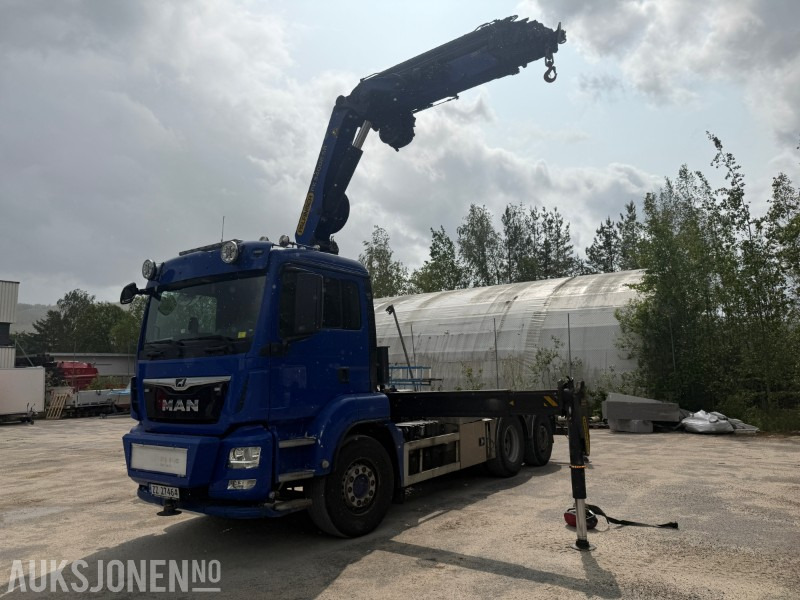 Camion cu macara 2018 MAN MAN Tgs 26.500 Kran/Tipp/Trekkvogn påbygg med Tippkasse - Euro6T -: Foto 1