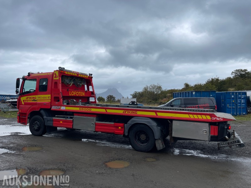 2018 Mercedes-Benz Atego, Omars 5200 24/B flak med bergingsbom - Autospeciala de stins incendii: Foto 4 2018 Mercedes-Benz Atego, Omars 5200 24/B flak med bergingsbom - Autospeciala de stins incendii: Foto 4