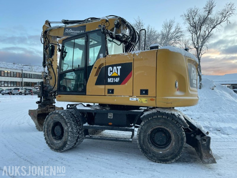 2019 Cat M314F Hjulgraver, 4840 timer, Tiltrotator, S60, maskinstyring, sertifisert til Juli 2026 - Excavator: Foto 3 2019 Cat M314F Hjulgraver, 4840 timer, Tiltrotator, S60, maskinstyring, sertifisert til Juli 2026 - Excavator: Foto 3