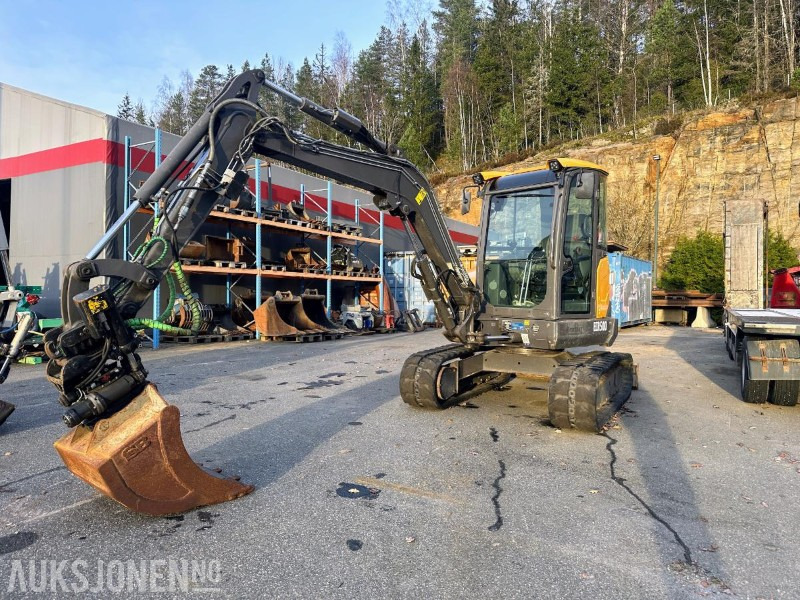 2019 VOLVO ECR50D MINIGRAVER 5 TONN STEELWRIST TILTROTATOR S40 1945 TIMER - Mini excavator: Foto 1 2019 VOLVO ECR50D MINIGRAVER 5 TONN STEELWRIST TILTROTATOR S40 1945 TIMER - Mini excavator: Foto 1