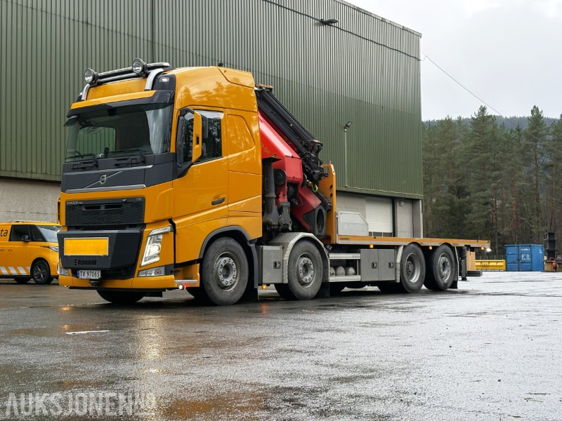 2020 Volvo FH540 Euro6T 8X2 kranbil - Palfinger PK 78002 SH - 54 824 km - Camion cu macara: Foto 1 2020 Volvo FH540 Euro6T 8X2 kranbil - Palfinger PK 78002 SH - 54 824 km - Camion cu macara: Foto 1