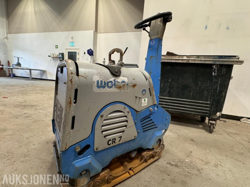 2020 Weber Compatrol CR 7 CCD 2.0 Vibroplate - Gått 156 timer - Reversjerbar - Cilindru compactor: Foto 3 2020 Weber Compatrol CR 7 CCD 2.0 Vibroplate - Gått 156 timer - Reversjerbar - Cilindru compactor: Foto 3