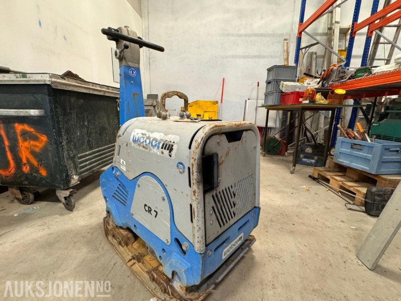 2020 Weber Compatrol CR 7 CCD 2.0 Vibroplate - Gått 156 timer - Reversjerbar - Cilindru compactor: Foto 1 2020 Weber Compatrol CR 7 CCD 2.0 Vibroplate - Gått 156 timer - Reversjerbar - Cilindru compactor: Foto 1