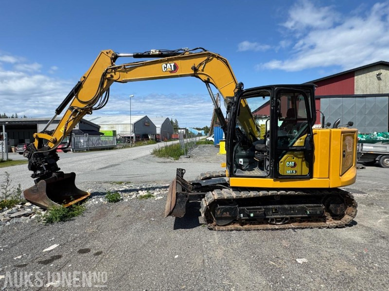 2021 Cat 307.5 gravemaskin med tiltrotator og sentralsmøring / 2 stk skuffer / årskontrollert - Excavator: Foto 2 2021 Cat 307.5 gravemaskin med tiltrotator og sentralsmøring / 2 stk skuffer / årskontrollert - Excavator: Foto 2