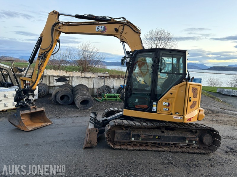 2021 Cat 308 8-tonns garvemaskin,Tiltrotator s-50 feste - Excavator: Foto 3 2021 Cat 308 8-tonns garvemaskin,Tiltrotator s-50 feste - Excavator: Foto 3