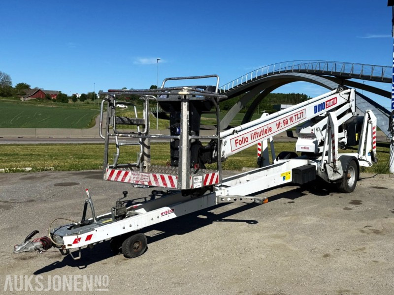 2021 Dino 210XT-2 Tilhengerlift, 21 m arb-høyde, drift på hjul, årskontroll - Autopropulsată platformă: Foto 1 2021 Dino 210XT-2 Tilhengerlift, 21 m arb-høyde, drift på hjul, årskontroll - Autopropulsată platformă: Foto 1