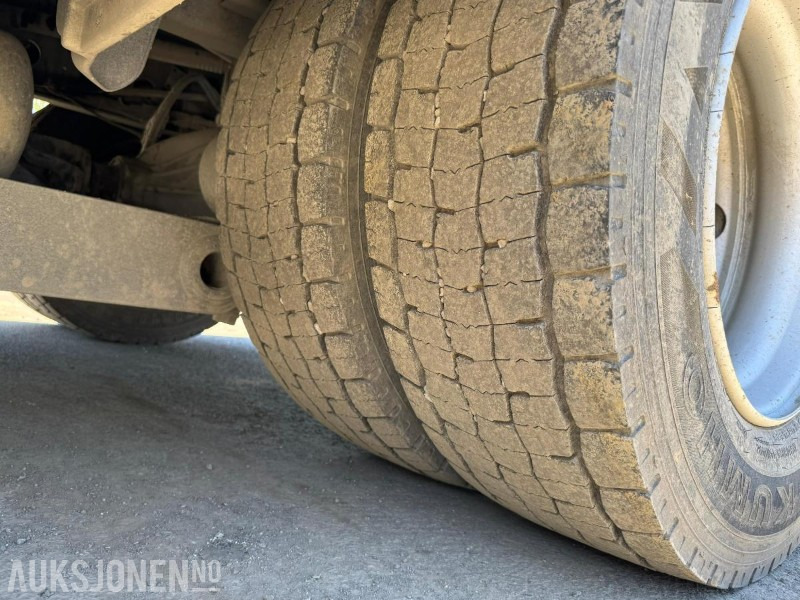 Camion platformă 2021 Mercedes-Benz Atego 1530 lappebil/asfaltcontainer/hengsrød plan/adaptiv cruisecontrol/kamera: Foto 10