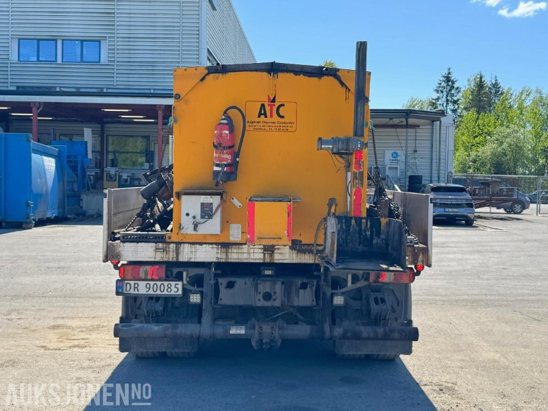 Camion platformă 2021 Mercedes-Benz Atego 1530 lappebil/asfaltcontainer/hengsrød plan/adaptiv cruisecontrol/kamera: Foto 6