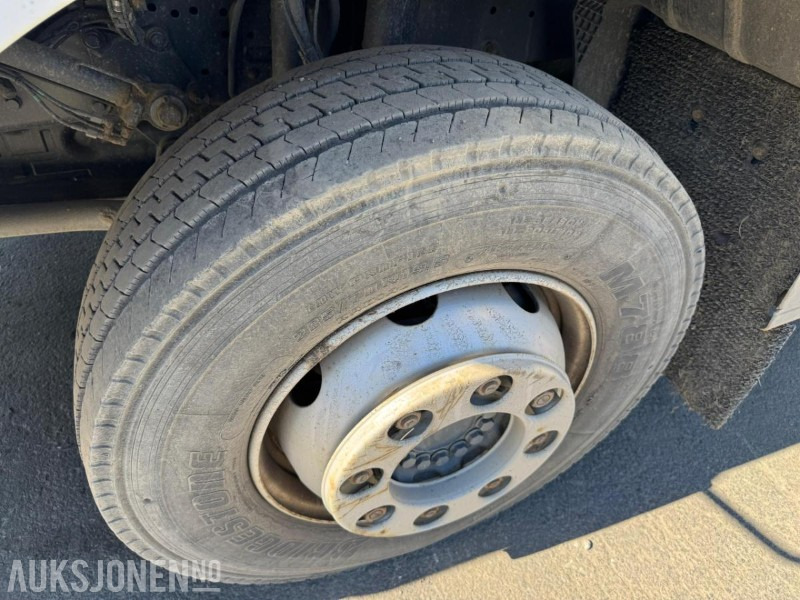Camion platformă 2021 Mercedes-Benz Atego 1530 lappebil/asfaltcontainer/hengsrød plan/adaptiv cruisecontrol/kamera: Foto 9