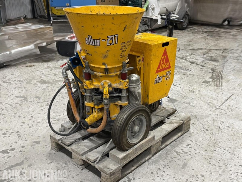 2021 Sika Aliva 237 Betongspøytemaskin - Echipamente de constructii: Foto 5 2021 Sika Aliva 237 Betongspøytemaskin - Echipamente de constructii: Foto 5
