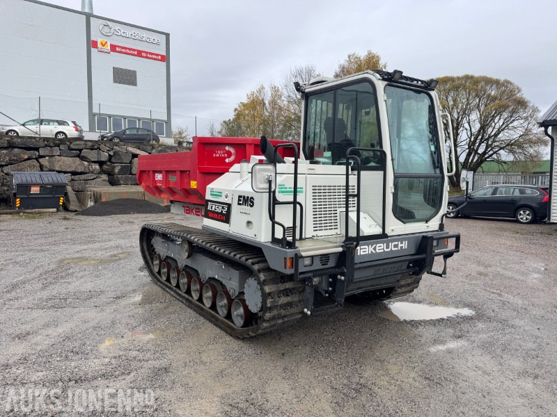 2021 Takeuchi TCR50-2 beltedumper 180° roterende kasse, kamera, 269 timer - Autobasculantă: Foto 3 2021 Takeuchi TCR50-2 beltedumper 180° roterende kasse, kamera, 269 timer - Autobasculantă: Foto 3