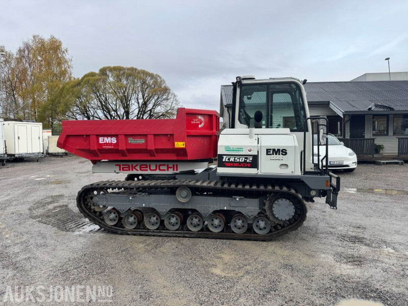2021 Takeuchi TCR50-2 beltedumper 180° roterende kasse, kamera, 269 timer - Autobasculantă: Foto 4 2021 Takeuchi TCR50-2 beltedumper 180° roterende kasse, kamera, 269 timer - Autobasculantă: Foto 4