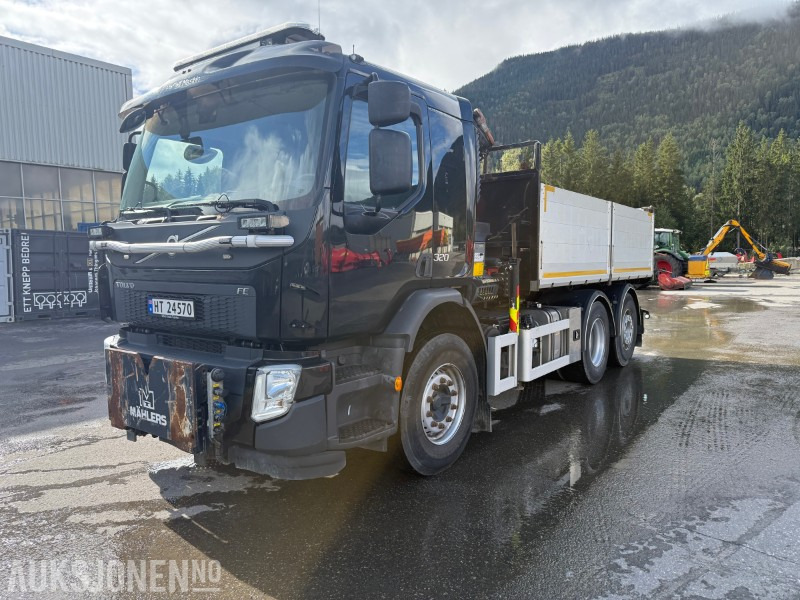 2021 Volvo FE BRØYTERIGGET KRANBIL - Camion cu macara: Foto 1 2021 Volvo FE BRØYTERIGGET KRANBIL - Camion cu macara: Foto 1