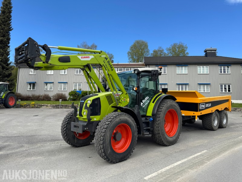 2022 Claas Arion 450 med laster - Tractor agricol: Foto 1 2022 Claas Arion 450 med laster - Tractor agricol: Foto 1