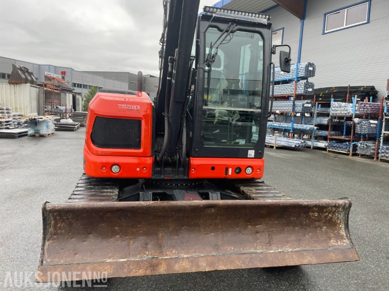 2022 Eurocomach 85SB. Engcon tilt, sentralsmøring, to skuffer, - Excavator: Foto 5 2022 Eurocomach 85SB. Engcon tilt, sentralsmøring, to skuffer, - Excavator: Foto 5