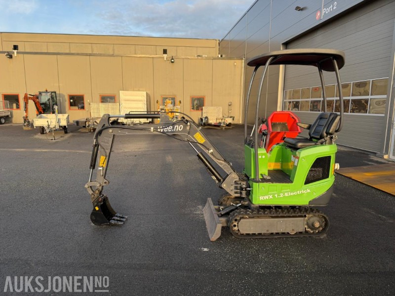 2022 RWX 1.2-Electric minigraver 1.2T - Mini excavator: Foto 1 2022 RWX 1.2-Electric minigraver 1.2T - Mini excavator: Foto 1