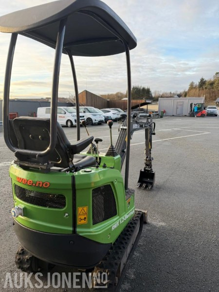 2022 RWX 1.2-Electric minigraver 1.2T - Mini excavator: Foto 3 2022 RWX 1.2-Electric minigraver 1.2T - Mini excavator: Foto 3