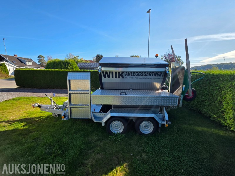 2024 Brian James Trailers A-Type asfalthenger med 2021 Svepac F 90A vibroplate 2.9kW, 2022 Honda EU22i strømaggregat og utstyr - Echipamente de constructii: Foto 2 2024 Brian James Trailers A-Type asfalthenger med 2021 Svepac F 90A vibroplate 2.9kW, 2022 Honda EU22i strømaggregat og utstyr - Echipamente de constructii: Foto 2