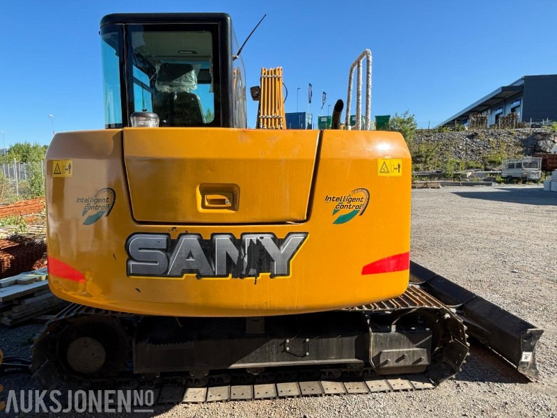 2024 Sany SY75C. S50 Hurtigfeste. Sentralsmøring. Graveskuff ca 320L - Excavator: Foto 4 2024 Sany SY75C. S50 Hurtigfeste. Sentralsmøring. Graveskuff ca 320L - Excavator: Foto 4