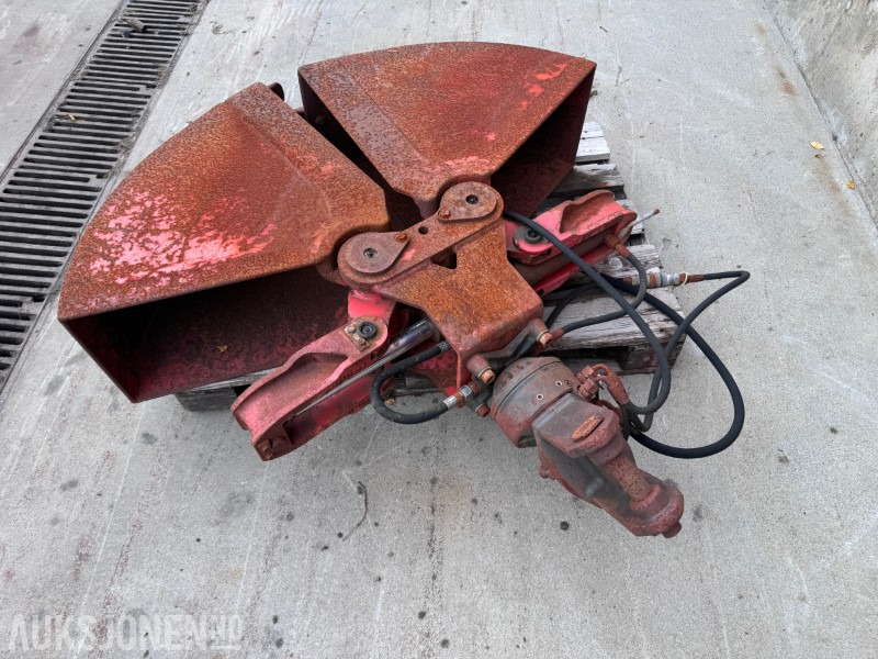 2002 Palfinger PZG 150 G - Hydraulisk grabb/skuff for kran med rotator - Ataşament pentru Utilaje constructii: Foto 1 2002 Palfinger PZG 150 G - Hydraulisk grabb/skuff for kran med rotator - Ataşament pentru Utilaje constructii: Foto 1