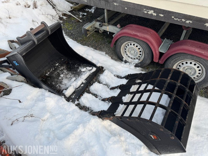 2018 SE graveskuffe med tenner S40 280 liter - Ataşament pentru Utilaje constructii: Foto 1 2018 SE graveskuffe med tenner S40 280 liter - Ataşament pentru Utilaje constructii: Foto 1