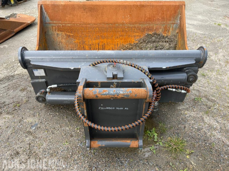 2023 SB Planeringsskuffe 16/14 DK med tilt og S60 feste - Ataşament pentru Utilaje constructii: Foto 2 2023 SB Planeringsskuffe 16/14 DK med tilt og S60 feste - Ataşament pentru Utilaje constructii: Foto 2