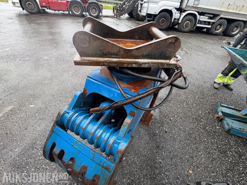 Sorteringsklo med hydraulisk rotator og S60-feste - Ataşament pentru Utilaje constructii: Foto 3 Sorteringsklo med hydraulisk rotator og S60-feste - Ataşament pentru Utilaje constructii: Foto 3