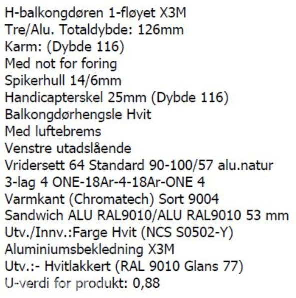 Balkongdører - Echipamente de constructii: Foto 2 Balkongdører - Echipamente de constructii: Foto 2