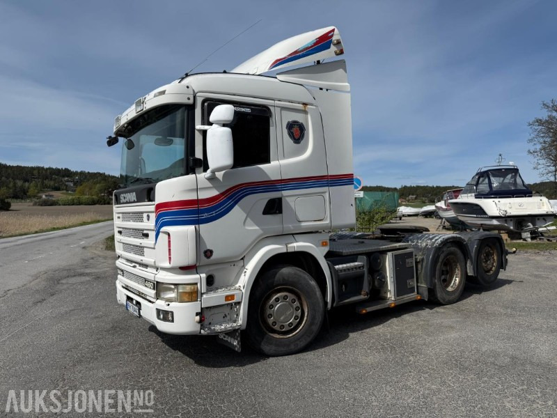 1999 Scania R144 TREKKVOGN HYDRAULIKK - Cap tractor: Foto 1 1999 Scania R144 TREKKVOGN HYDRAULIKK - Cap tractor: Foto 1