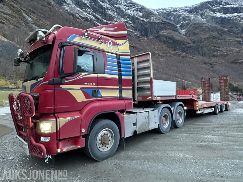 2013 MAN TGS 28.540 6X6H BLS trekkvogn m/ Vang SHSL 111 TS maskinhenger, NY EU! - Cap tractor: Foto 1 2013 MAN TGS 28.540 6X6H BLS trekkvogn m/ Vang SHSL 111 TS maskinhenger, NY EU! - Cap tractor: Foto 1