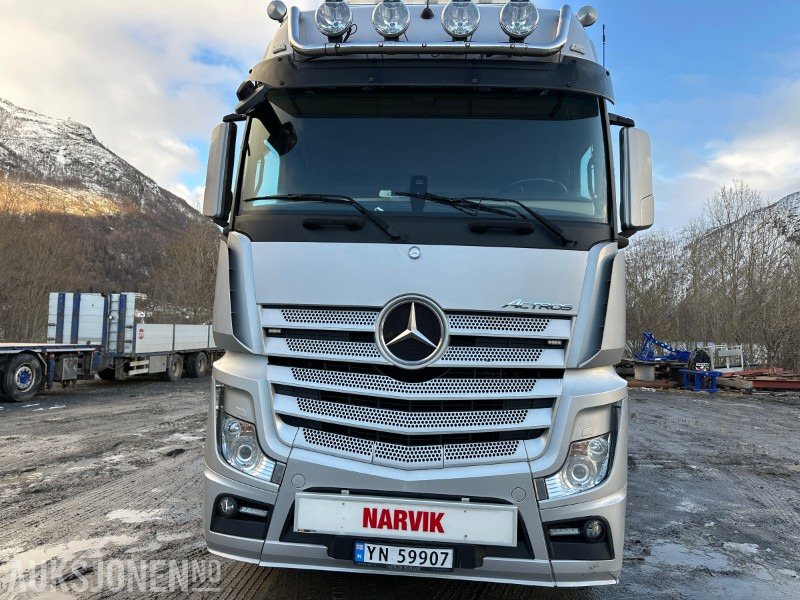 2014 MERCEDES-BENZ ACTROS TREKKVOGN MED HUMBAUR HTS30SCHRAG HENGER - Cap tractor: Foto 3 2014 MERCEDES-BENZ ACTROS TREKKVOGN MED HUMBAUR HTS30SCHRAG HENGER - Cap tractor: Foto 3