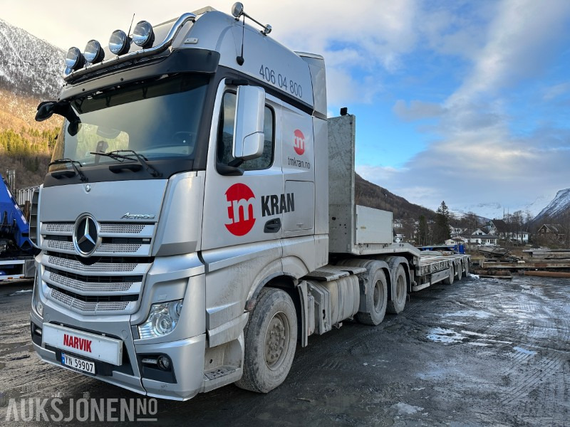 2014 MERCEDES-BENZ ACTROS TREKKVOGN MED HUMBAUR HTS30SCHRAG HENGER - Cap tractor: Foto 1 2014 MERCEDES-BENZ ACTROS TREKKVOGN MED HUMBAUR HTS30SCHRAG HENGER - Cap tractor: Foto 1