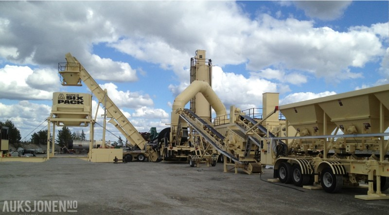 Echipament industrial 2013 Astec Double Barrel - Mobilt Asfaltanlegg/Mobile Asphalt Plant: Foto 1