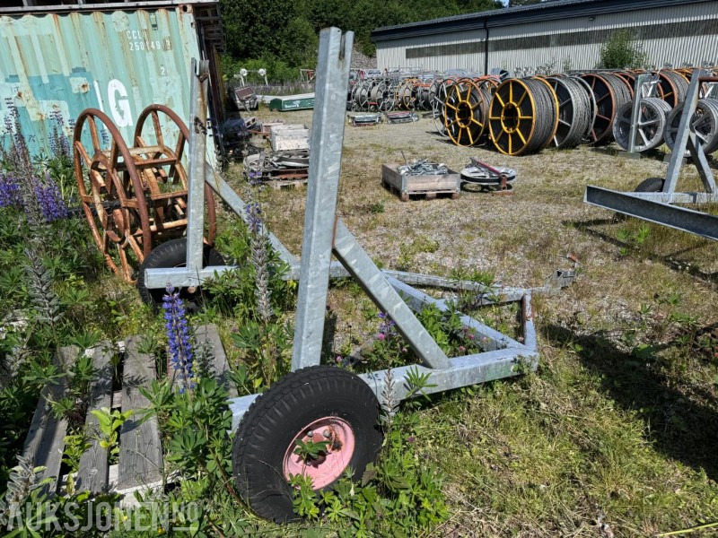 GSV - Kabeltrommel tilhenger / Kabelvogn - Lengde 2700 mm - Echipamente de constructii: Foto 2 GSV - Kabeltrommel tilhenger / Kabelvogn - Lengde 2700 mm - Echipamente de constructii: Foto 2