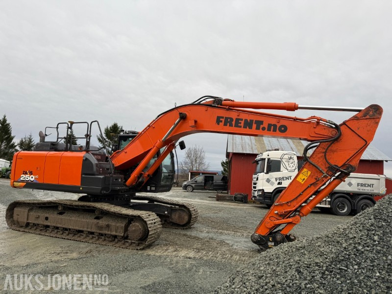 Hitachi ZX250 LC-6 EC223, GPS, Sentralsmøring, 2 skuffer, LED - Excavator: Foto 3 Hitachi ZX250 LC-6 EC223, GPS, Sentralsmøring, 2 skuffer, LED - Excavator: Foto 3