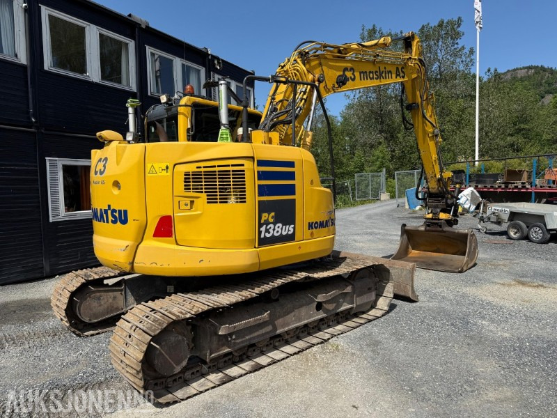Komatsu PC138 gravemaskin / GPS / Tiltrotator / Smøring / Kamera - Excavator: Foto 5 Komatsu PC138 gravemaskin / GPS / Tiltrotator / Smøring / Kamera - Excavator: Foto 5