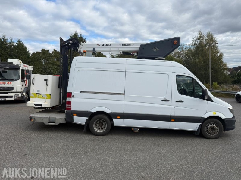 2015 Mercedes-Benz Sprinter liftbil - ny EU. - Maşina comunala: Foto 2 2015 Mercedes-Benz Sprinter liftbil - ny EU. - Maşina comunala: Foto 2