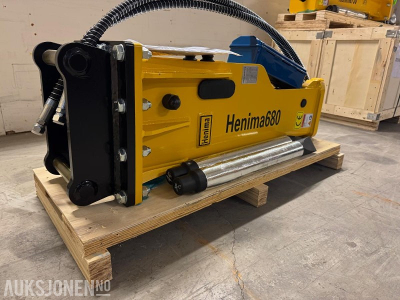 NY HENIMA PIGGHAMMER TIL 4-7 TONNS GRAVEMASKIN S40 M/GARANTI - Ciocan hidraulic: Foto 2 NY HENIMA PIGGHAMMER TIL 4-7 TONNS GRAVEMASKIN S40 M/GARANTI - Ciocan hidraulic: Foto 2