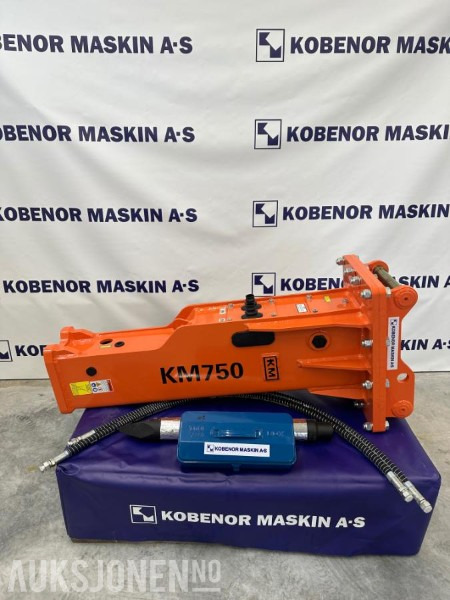 NY KM 750 Pigghammer s40/s50 CE merket FABRIKKGARANTI - Ciocan hidraulic: Foto 1 NY KM 750 Pigghammer s40/s50 CE merket FABRIKKGARANTI - Ciocan hidraulic: Foto 1