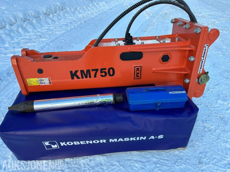 NY KM 750 Pigghammer s40/s50 CE merket FABRIKKGARANTI - Ciocan hidraulic: Foto 5 NY KM 750 Pigghammer s40/s50 CE merket FABRIKKGARANTI - Ciocan hidraulic: Foto 5