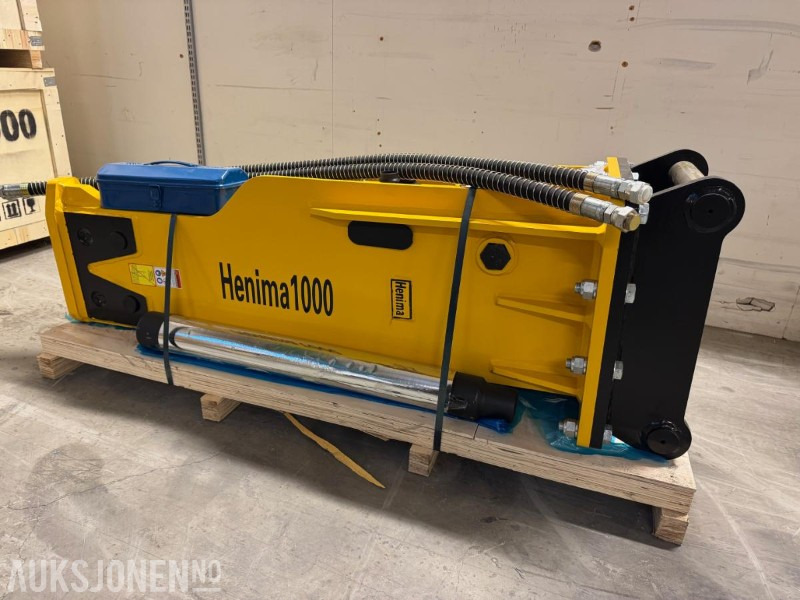 Ny Henima pigghammer til 10-15 tonns gravemaskin S60 m/garanti - Ciocan hidraulic: Foto 1 Ny Henima pigghammer til 10-15 tonns gravemaskin S60 m/garanti - Ciocan hidraulic: Foto 1