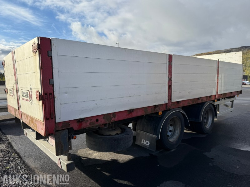 1997 Damm 2DBC20 - Egenvekt 3950kg - 2-akslet - Lastebilhenger - Nedleggbare karmer - Remorcă: Foto 4 1997 Damm 2DBC20 - Egenvekt 3950kg - 2-akslet - Lastebilhenger - Nedleggbare karmer - Remorcă: Foto 4