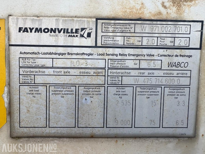 2007 Faymonville element tralle - Remorcă: Foto 4 2007 Faymonville element tralle - Remorcă: Foto 4