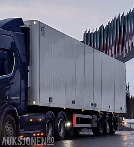 2018 Ekeri 3 akslet semitrailer kjølesemi m/ hel sideåpning - Remorcă: Foto 1 2018 Ekeri 3 akslet semitrailer kjølesemi m/ hel sideåpning - Remorcă: Foto 1